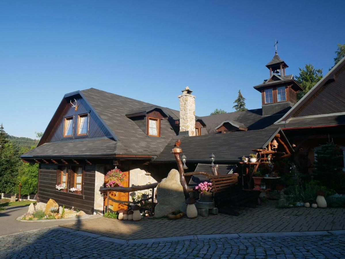 Penzion Obora Prostřední Bečva Exteriör bild