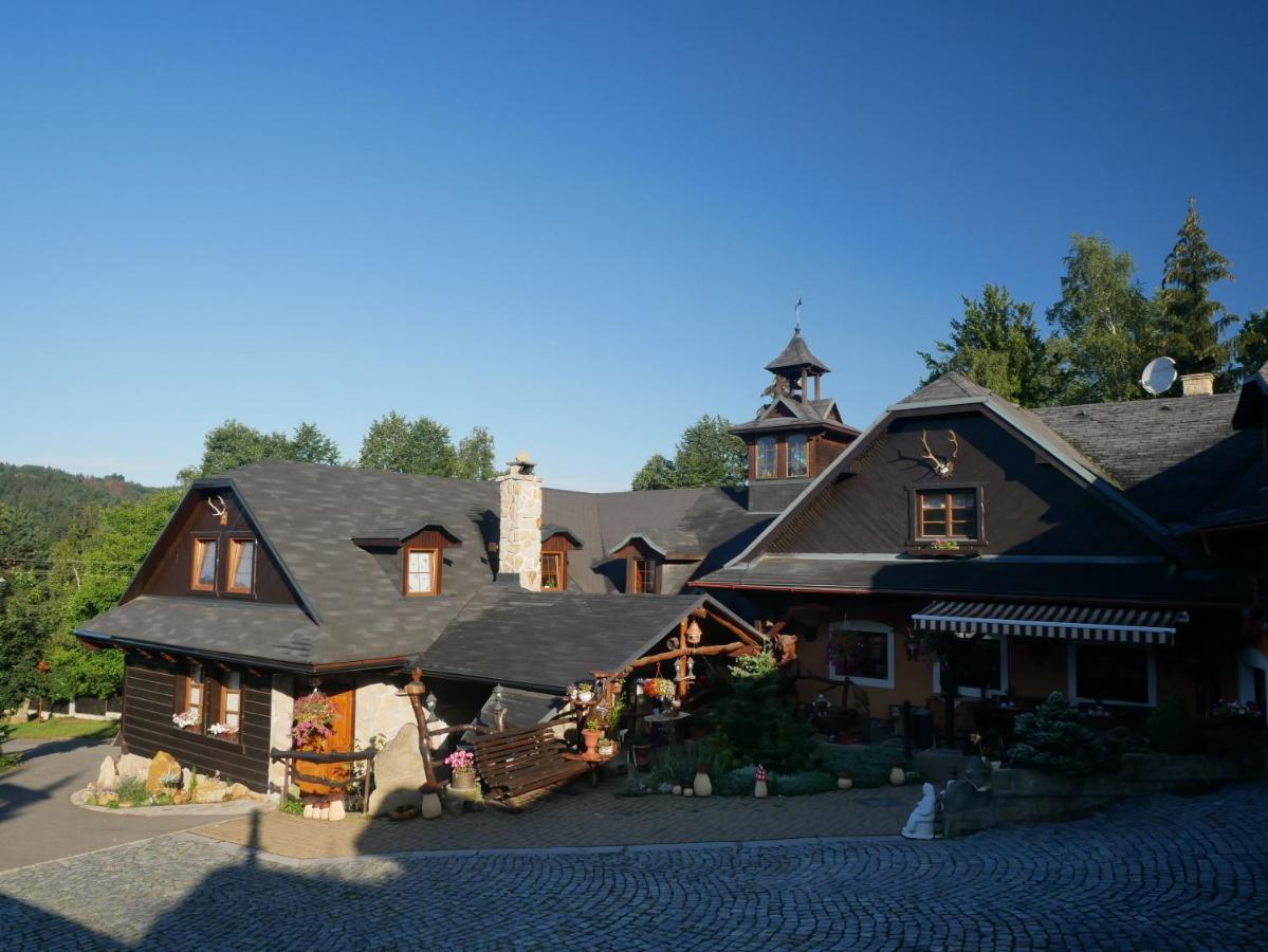 Penzion Obora Prostřední Bečva Exteriör bild
