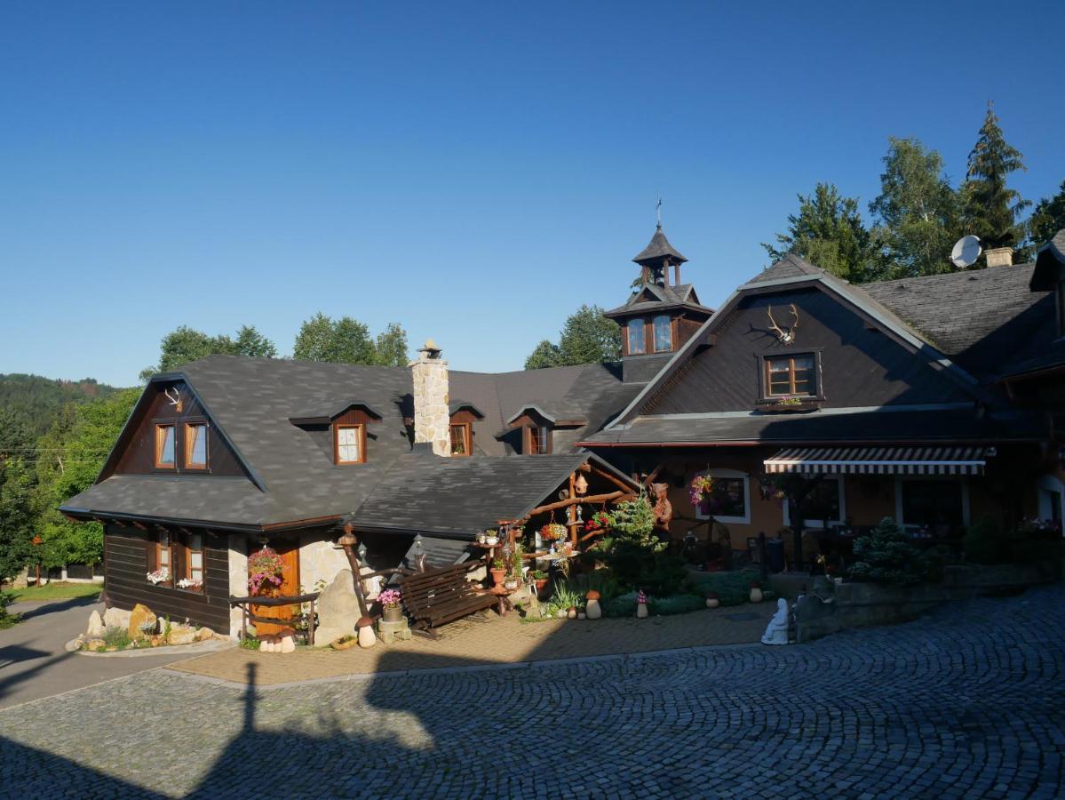 Penzion Obora Prostřední Bečva Exteriör bild